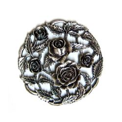 Potpourri Pewter Lid - Rose